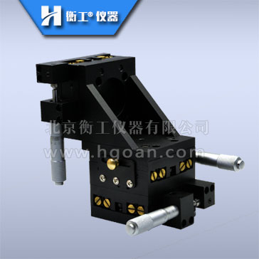 衡工手動(dòng)三維位移臺(tái)行程25mmXY軸平移Z軸升降精準(zhǔn)定位滑臺(tái)HGAM304