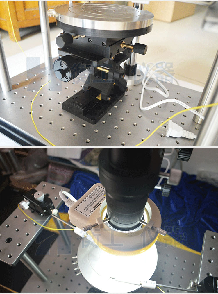 衡工HGPS100探針臺 探針臺 半導體芯片測試臺 太陽電池IV樣品臺 真空吸附載臺 裂紋檢測顯微鏡成像
