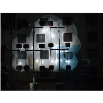大面積太陽模擬光源 衛(wèi)星太陽電池帆板光照試驗用氙燈燈陣設(shè)計