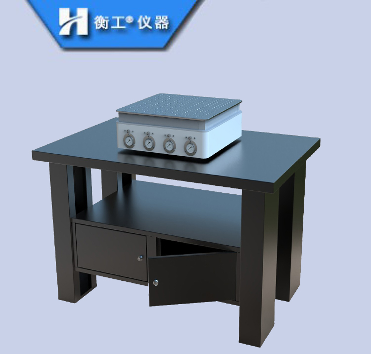 桌式光學隔振工作平臺蜂窩面包板實驗超靜精氣囊超薄科學研究儀器